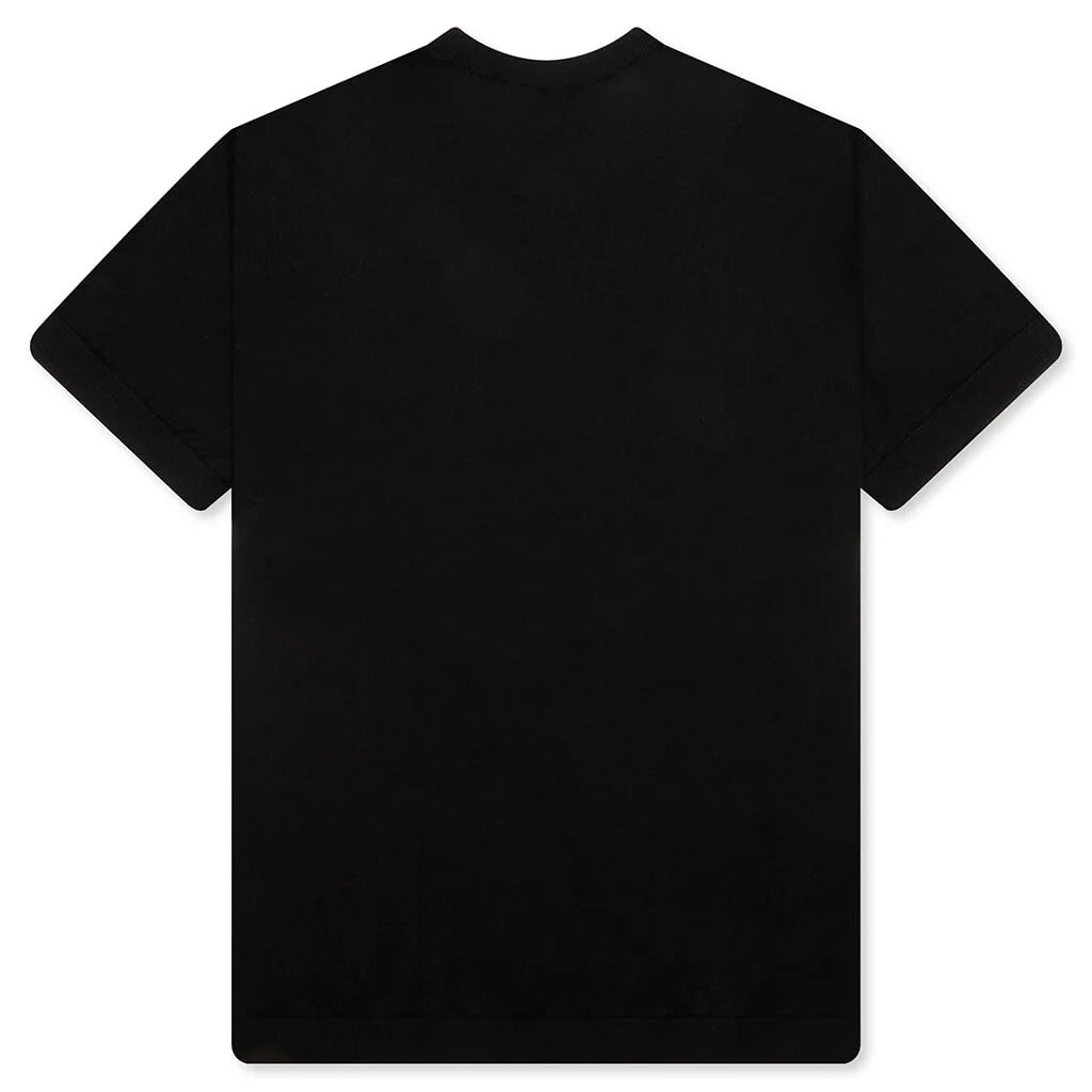 Knit T Shirt Black