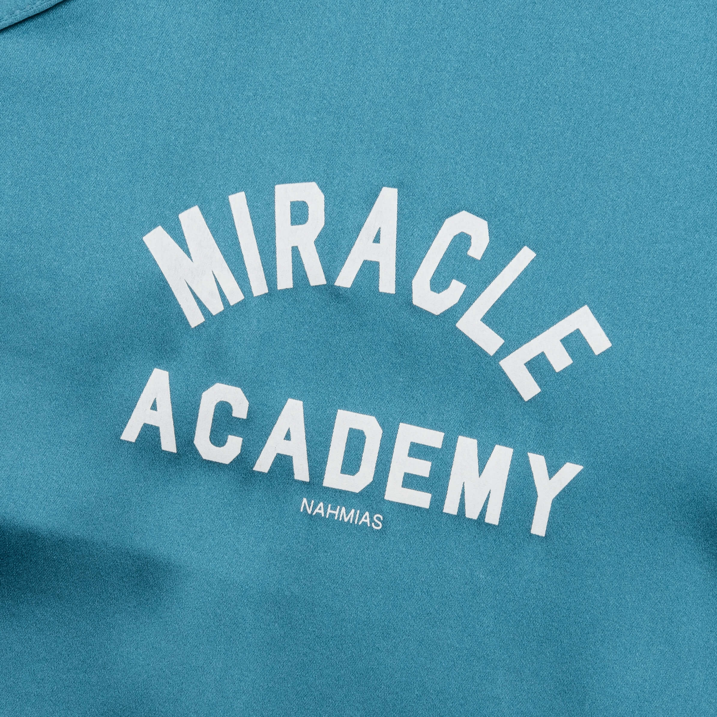 Miracle Academy S S Silk Shirt Ocean