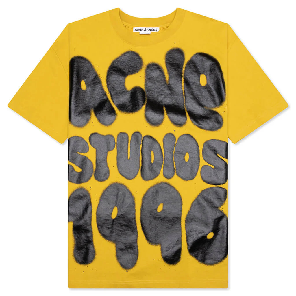 T shirt logo Mustard Yellow