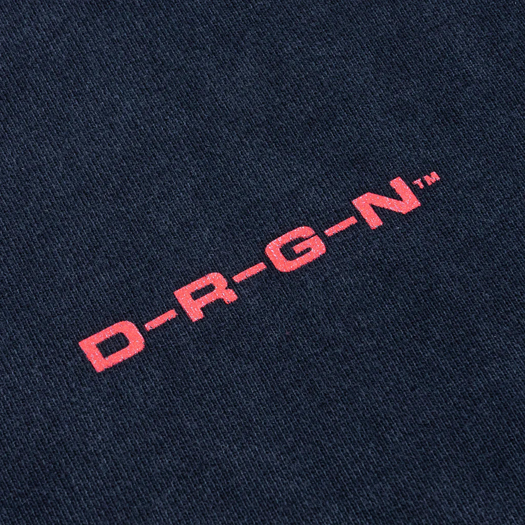 Feature x D R G N Helmet Hoodie Vintage Black