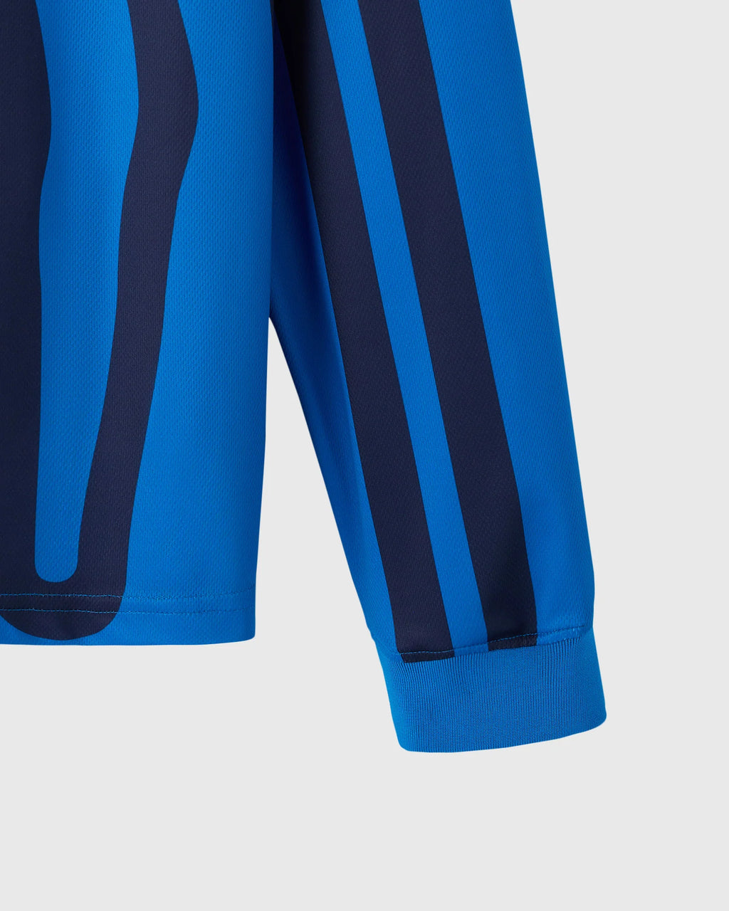 Stripe Soccer Jersey Vibrant Blue