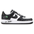 Louis Vuitton x Nike Air Force 1 Low Virgil Abloh Black White Monogram