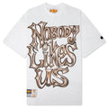 The Boy Nobody Like Us Tee White