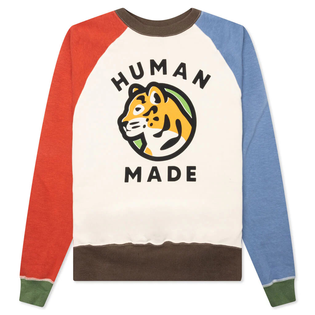 Tsuriami Crazy Sweatshirt White