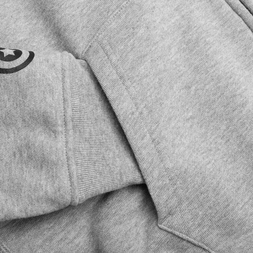2nd Shark Full Zip Hoodie Gray