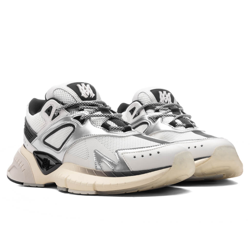 Ma Runner Black White Silver