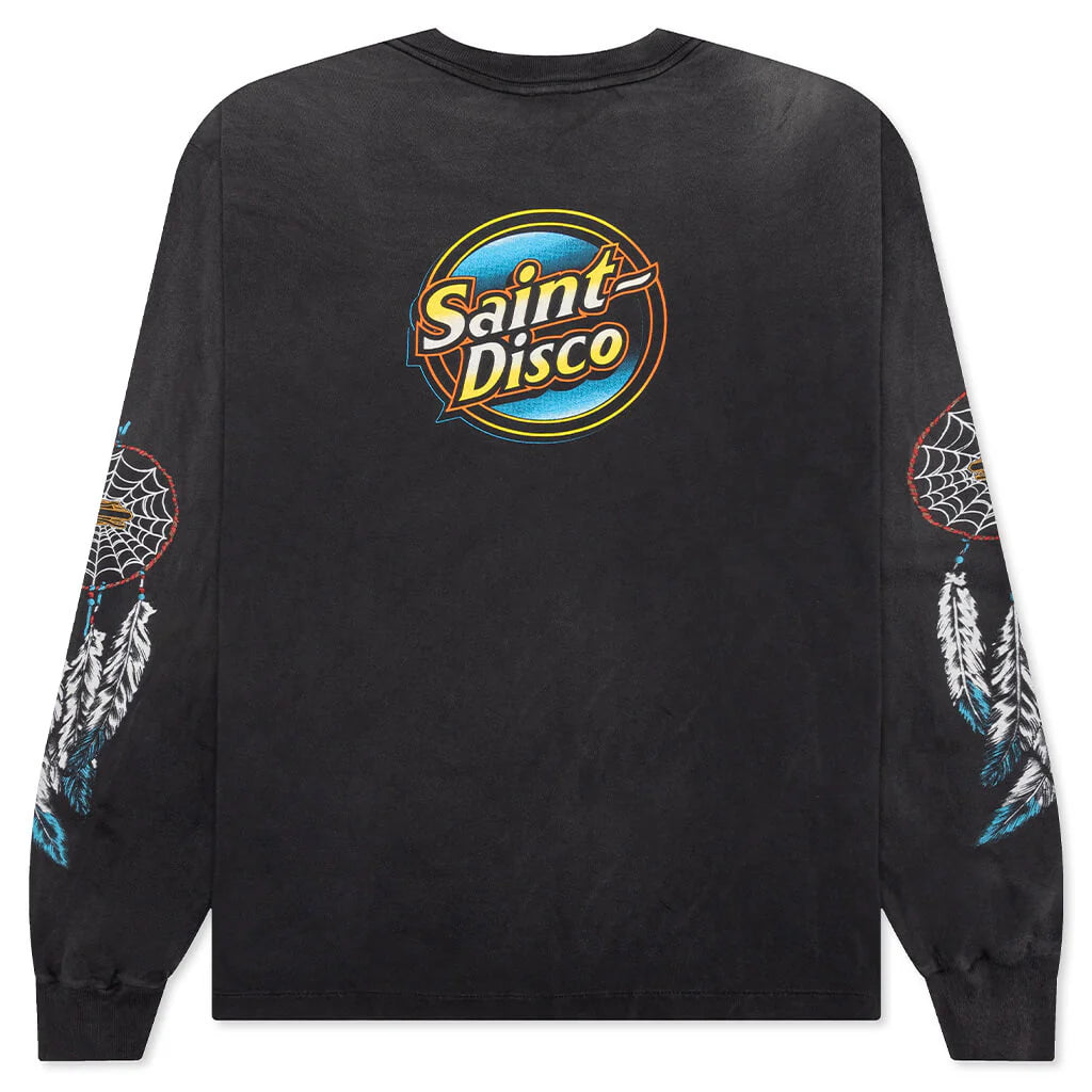 Saint Michael X Teflon Disco Mx6 Saint Disco L S Tee Black
