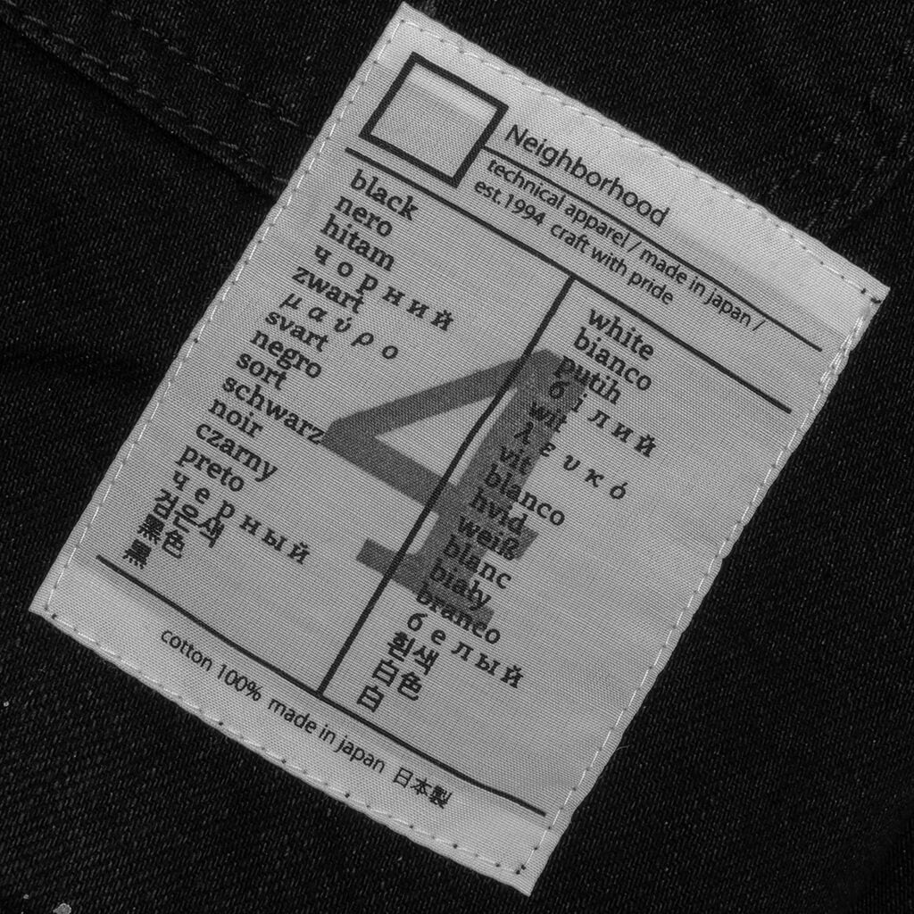 BW Washed Coverall Jacket Black