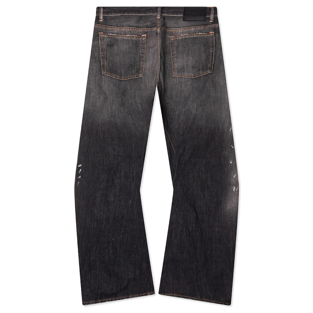 2006M Black Trafalgar Loose Fit Jeans Black
