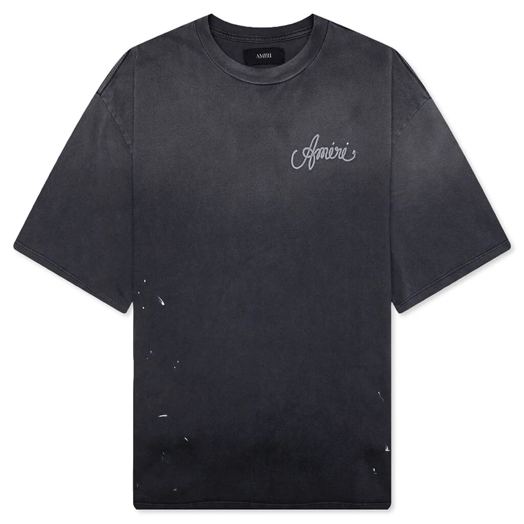 Amiri Design Studio Oversized Tee Black