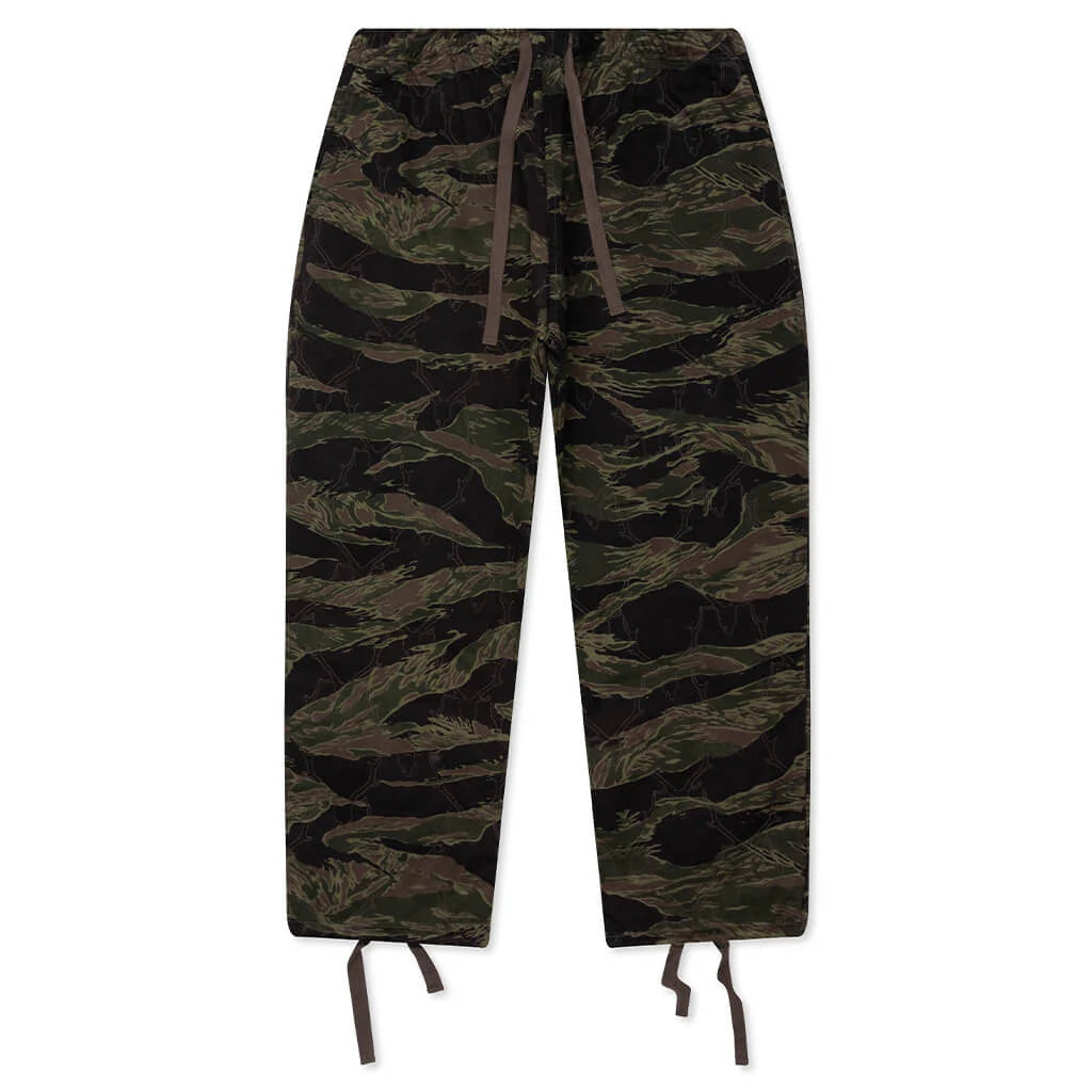 String Slack Pant Skull Quilting Tiger Camo