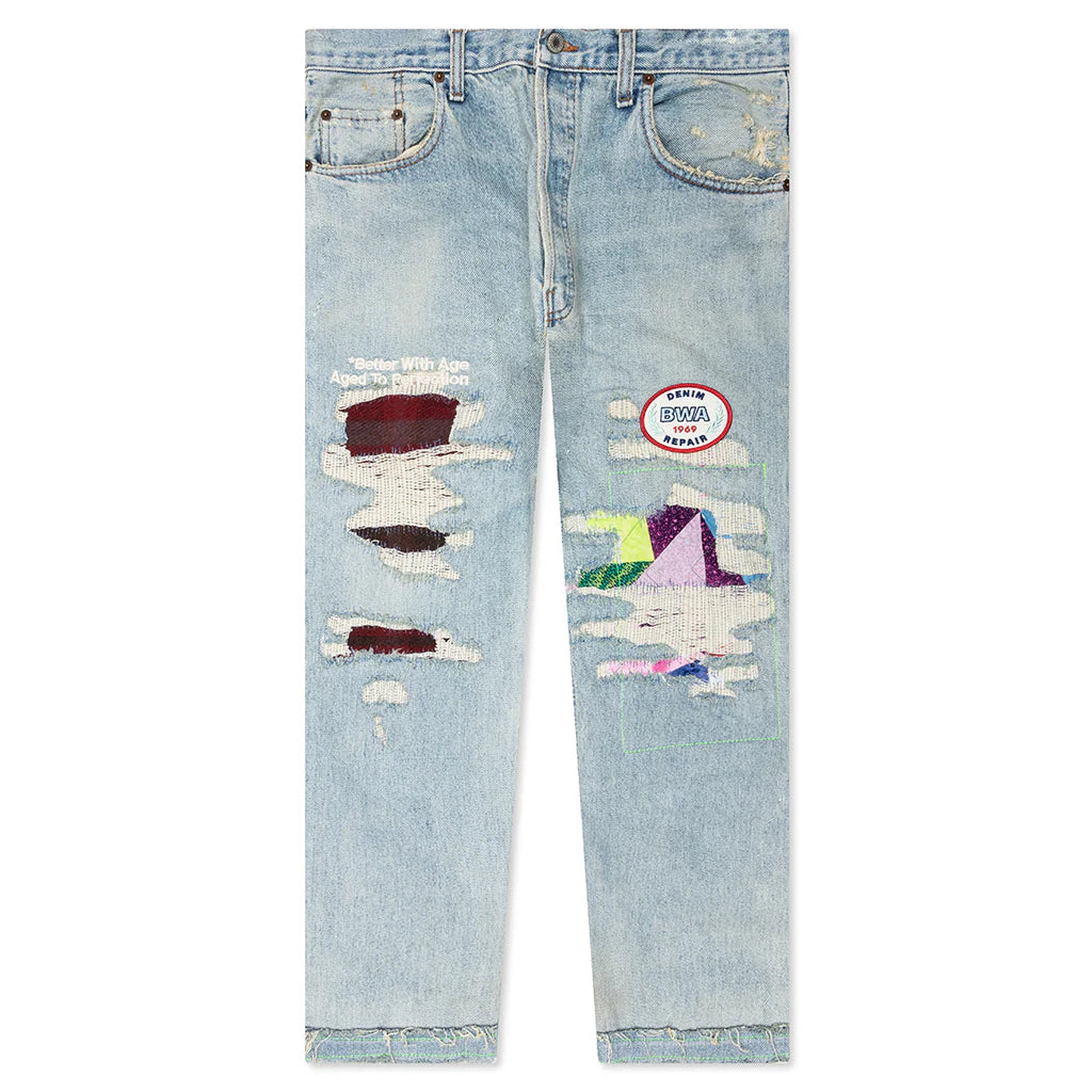 Denim Repair Pants Indigo