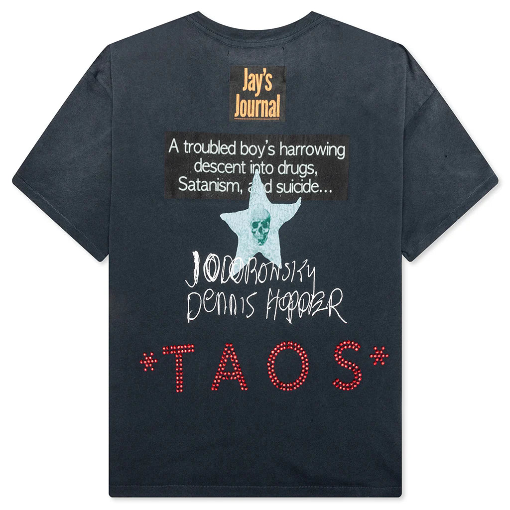 Ask Alice Tee Vintage Black