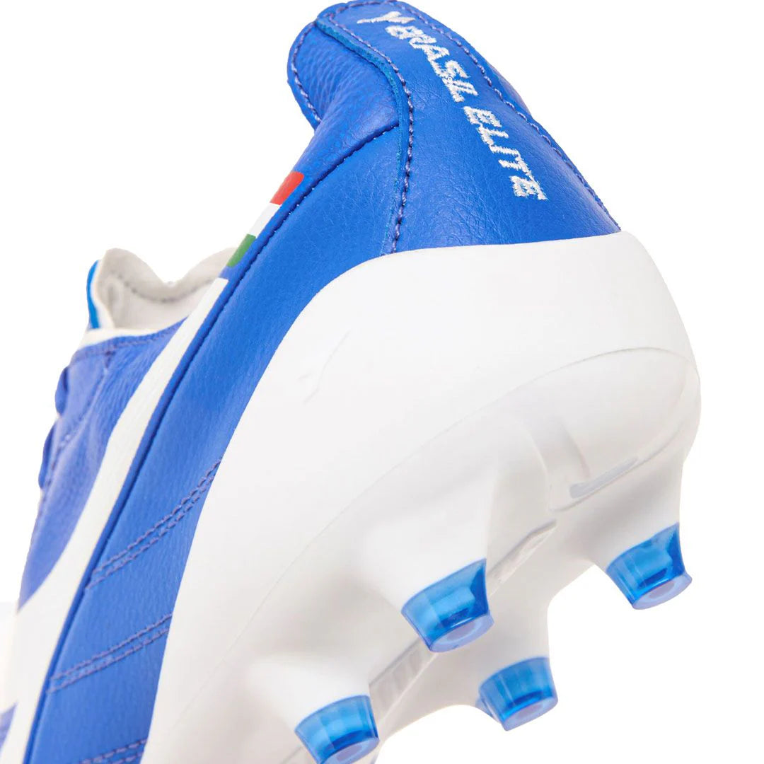 Diadora Brasil Elite2 Tech Italia LPX FG Firm Ground Soccer Cleats Blue White
