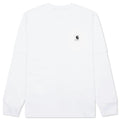 Sacai x Carhartt WIP Cotton Jersey L S T Shirt White