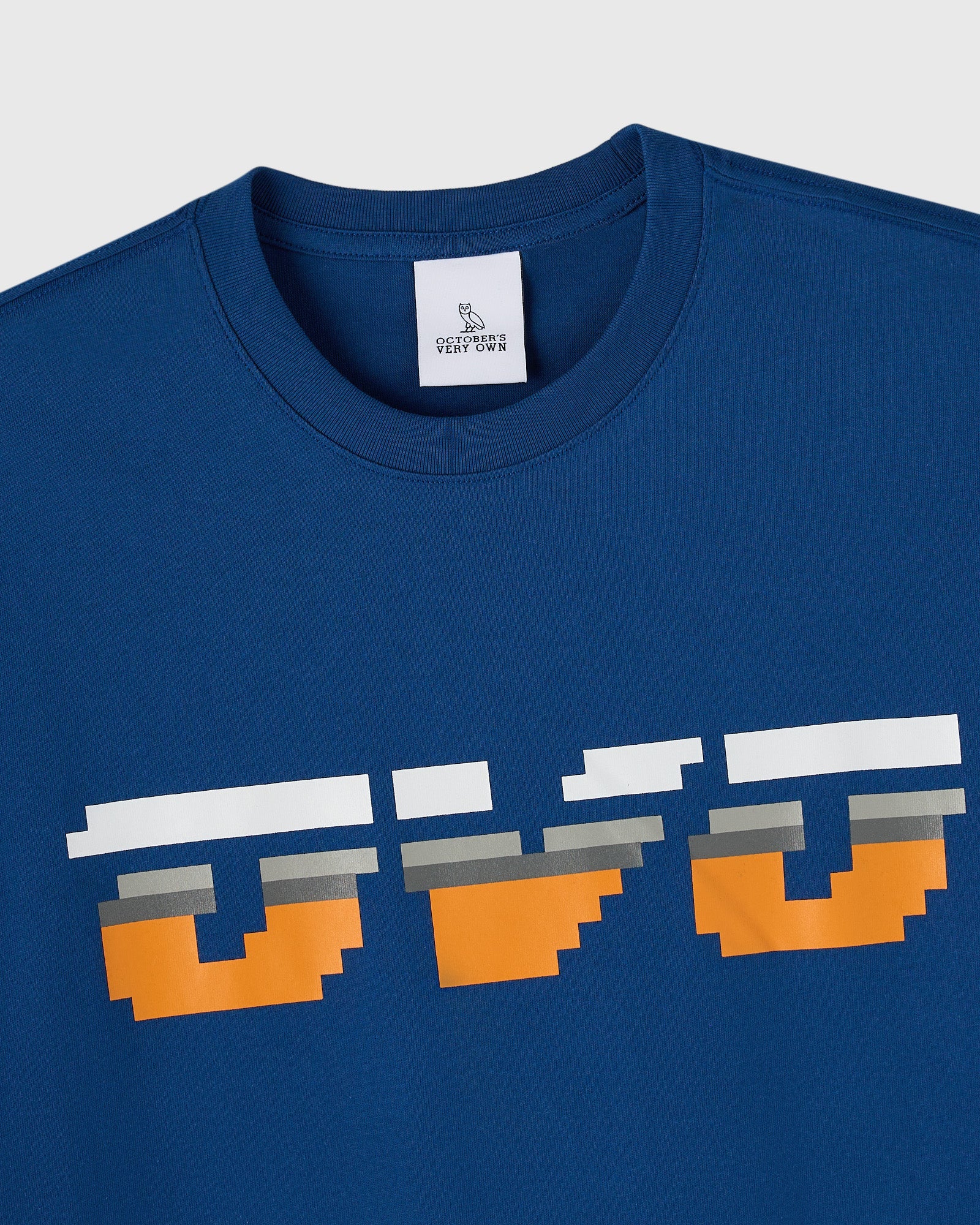 Pixel Runner Tee Deep Demin