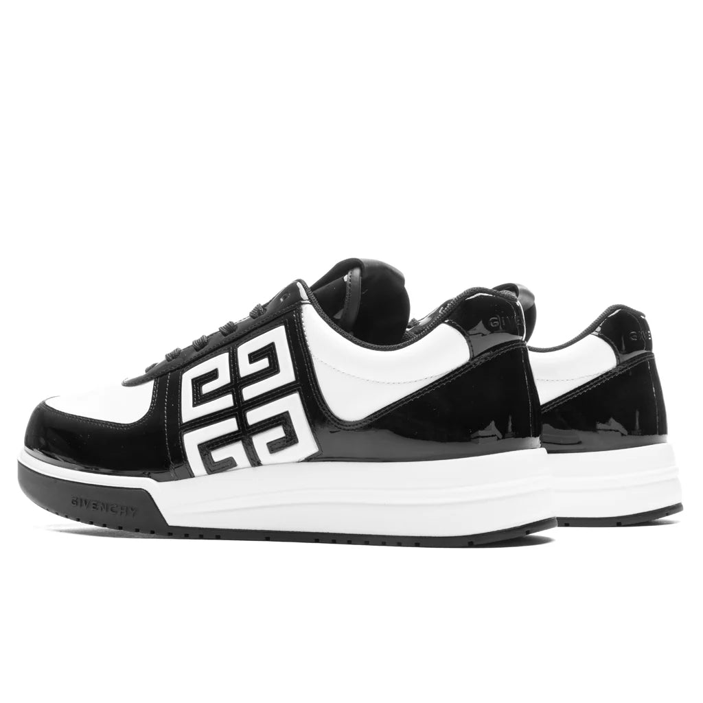 G4 Low Top Sneakers Black White