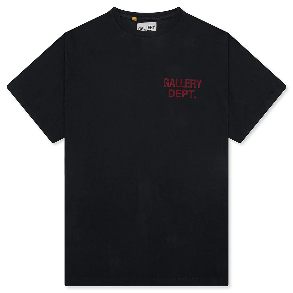 Souvenir Tee Washed Black