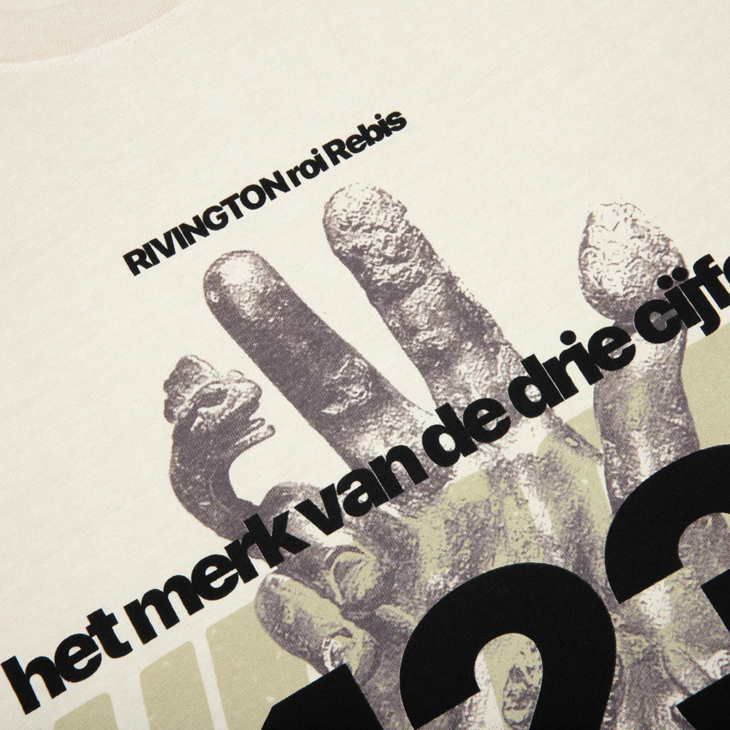 Our Hand Tee Vintage White
