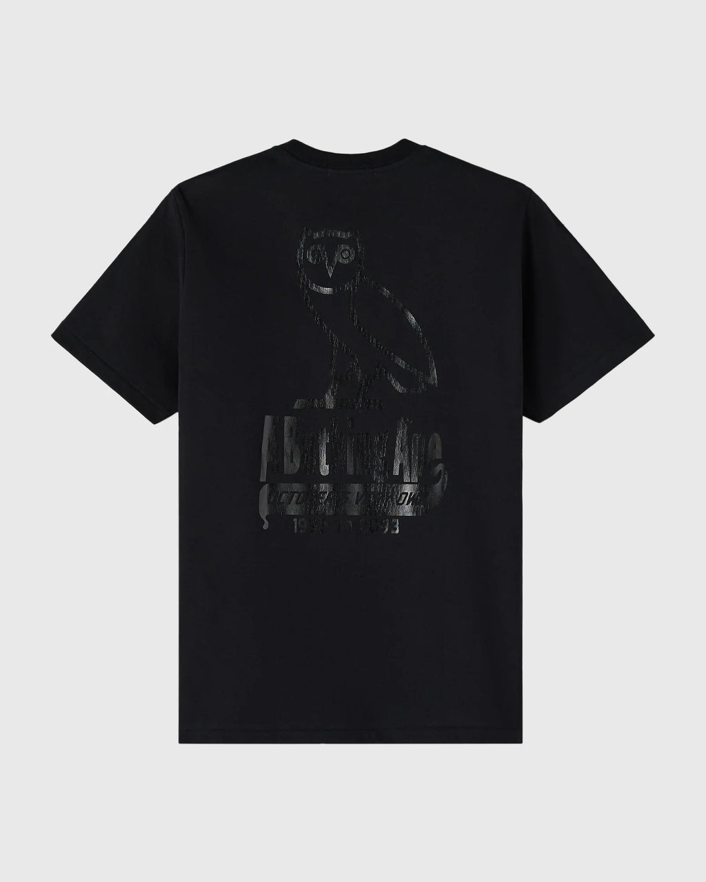BAPE OVO Sta Crocodile Print Tee Black
