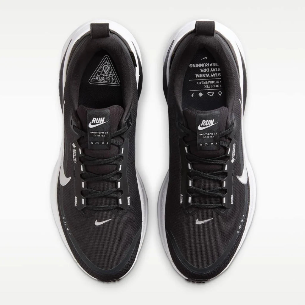 Nike Vomero 18 GORE TEX Preto Branco