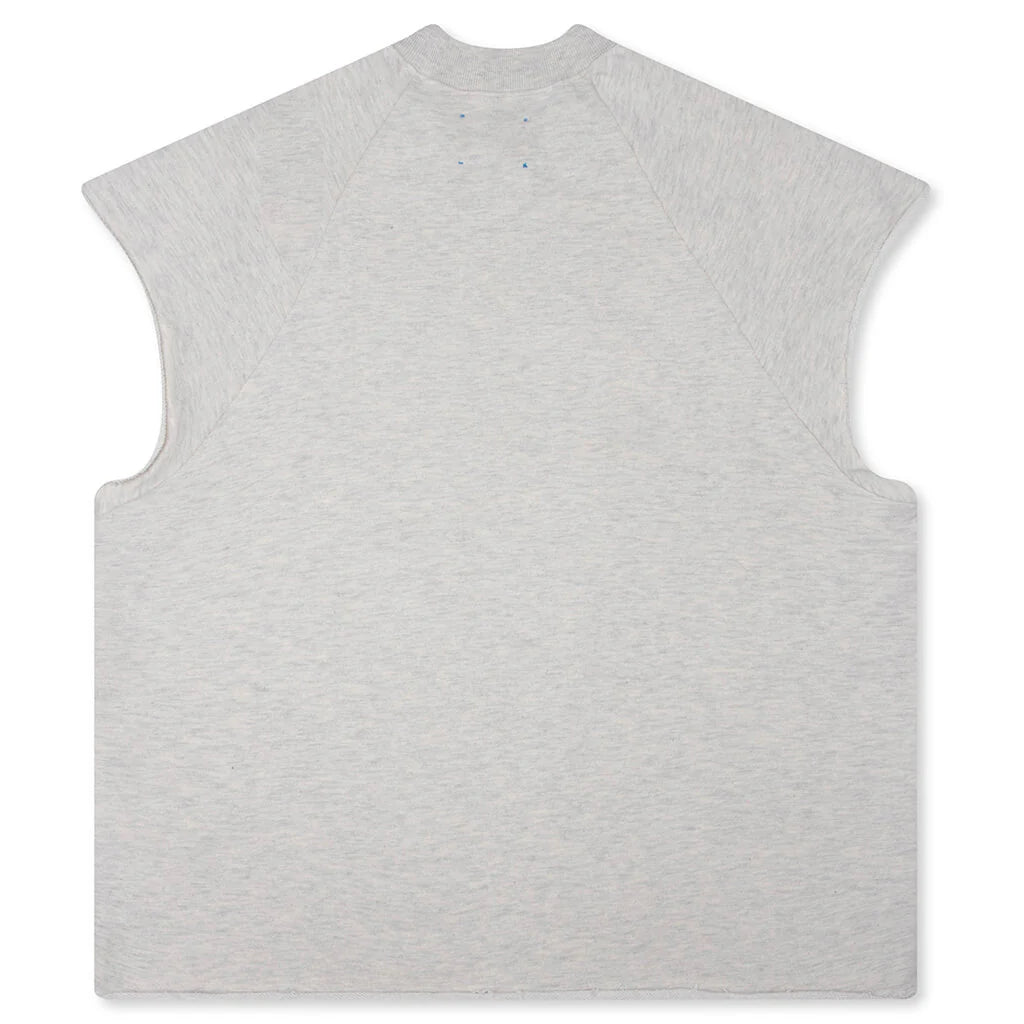 Phoenix Rising Cut Off Crewneck Natural Heather