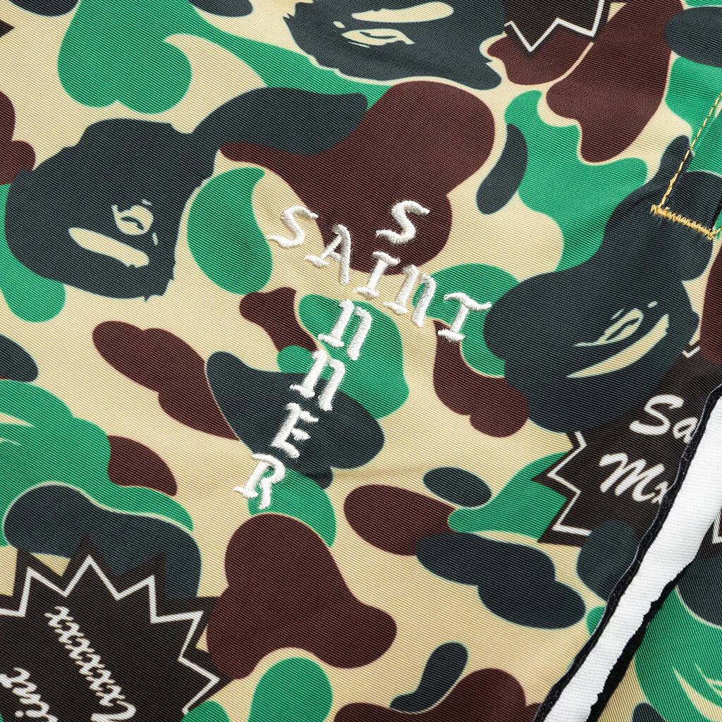 Saint Michael x A Bathing Ape Track Pant Camo