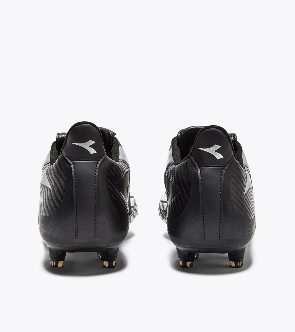 Diadora Maximus Elite ITA T SLX FG Firm Ground Soccer Cleats Black Silver
