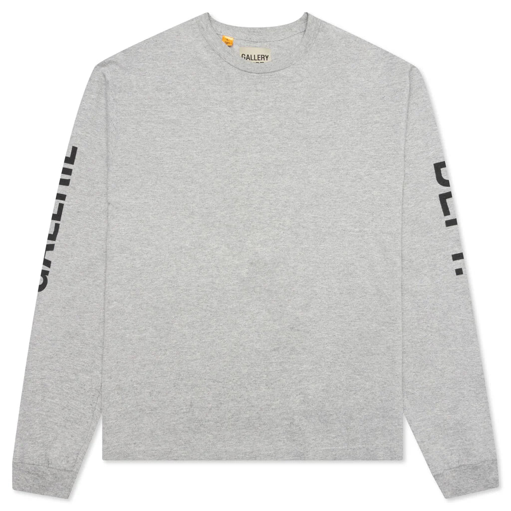 French Collector L S Tee Heather Grey