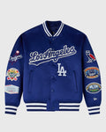 New Era MLB Los Angeles Dodgers Varsity Jacket Blue
