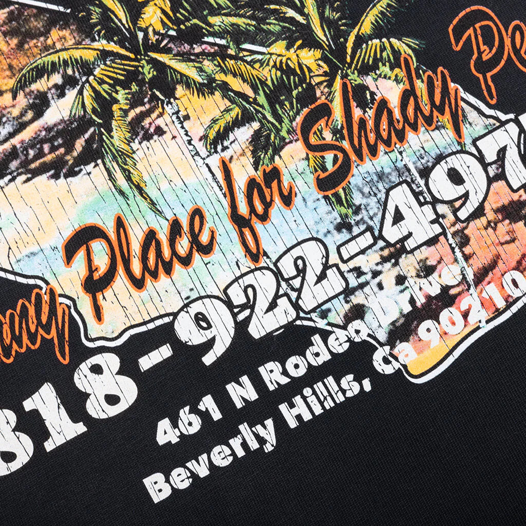 Amiri Sunny Place Oversized Tee Black
