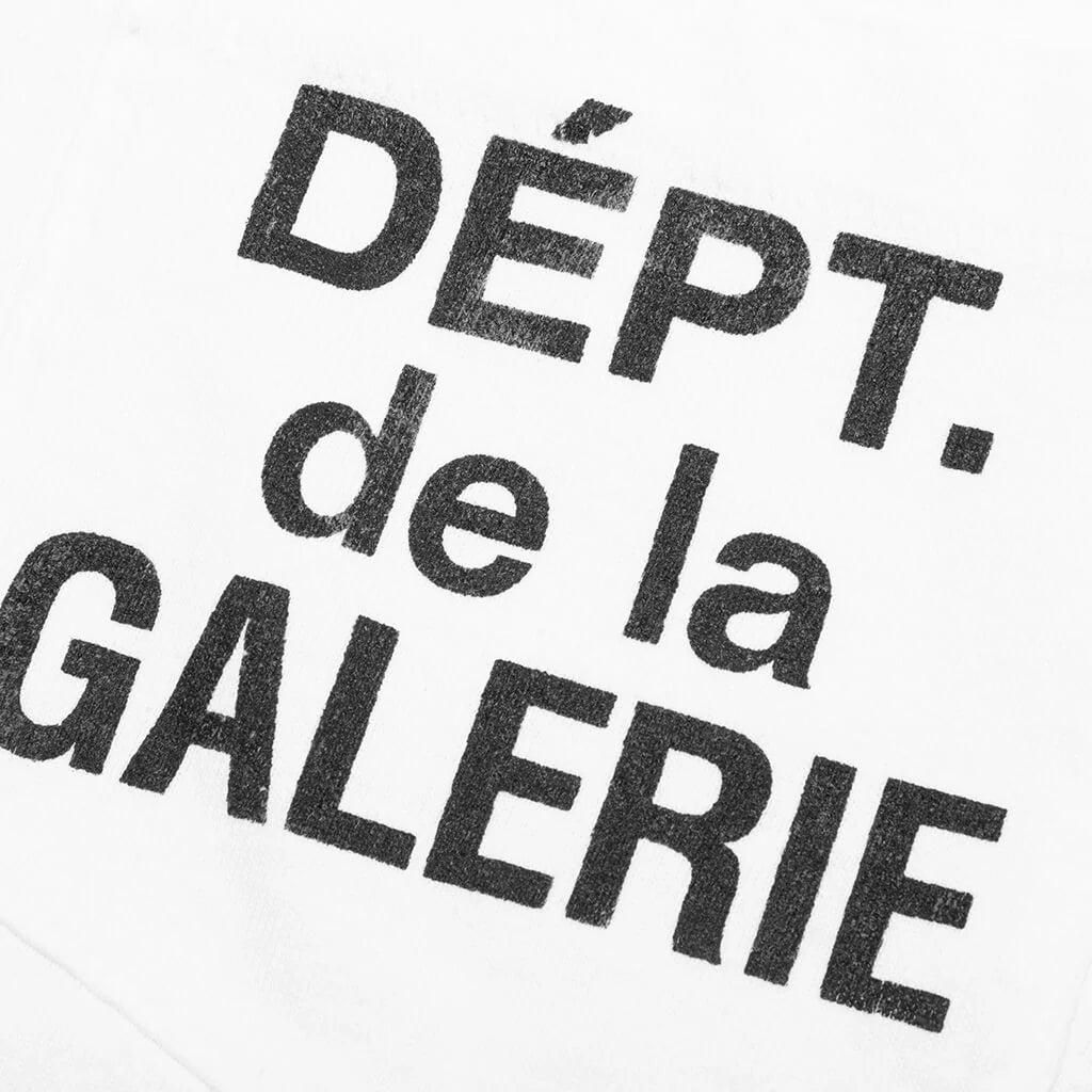 De La Galerie L S Pocket Tee White