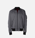 Tango Pogba Mens Reversible Jacket Maroon Grey