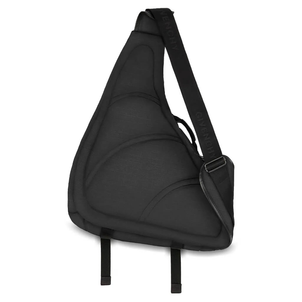 G Zip Triangle Bag Medium Black