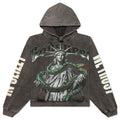 Top 5 Slizzy VVS Hoodie Grey Wash
