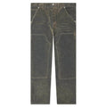P015 Flocked Carpenter Green