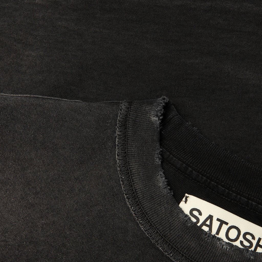 Gridlock Tee Washed Black