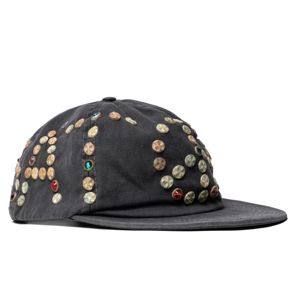 Studded Wrap Around Hat Black
