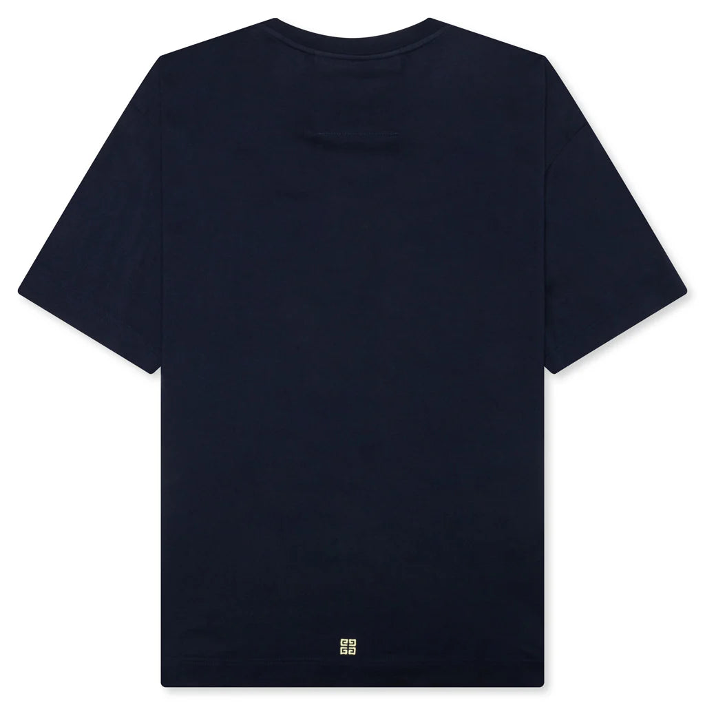 Casual Front Pocket Base Medium Blue