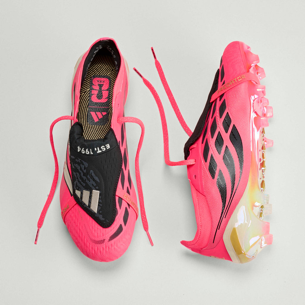 adidas Predator Elite Fold Over Tongue Firm Ground Mens Soccer Cleats Turquesa