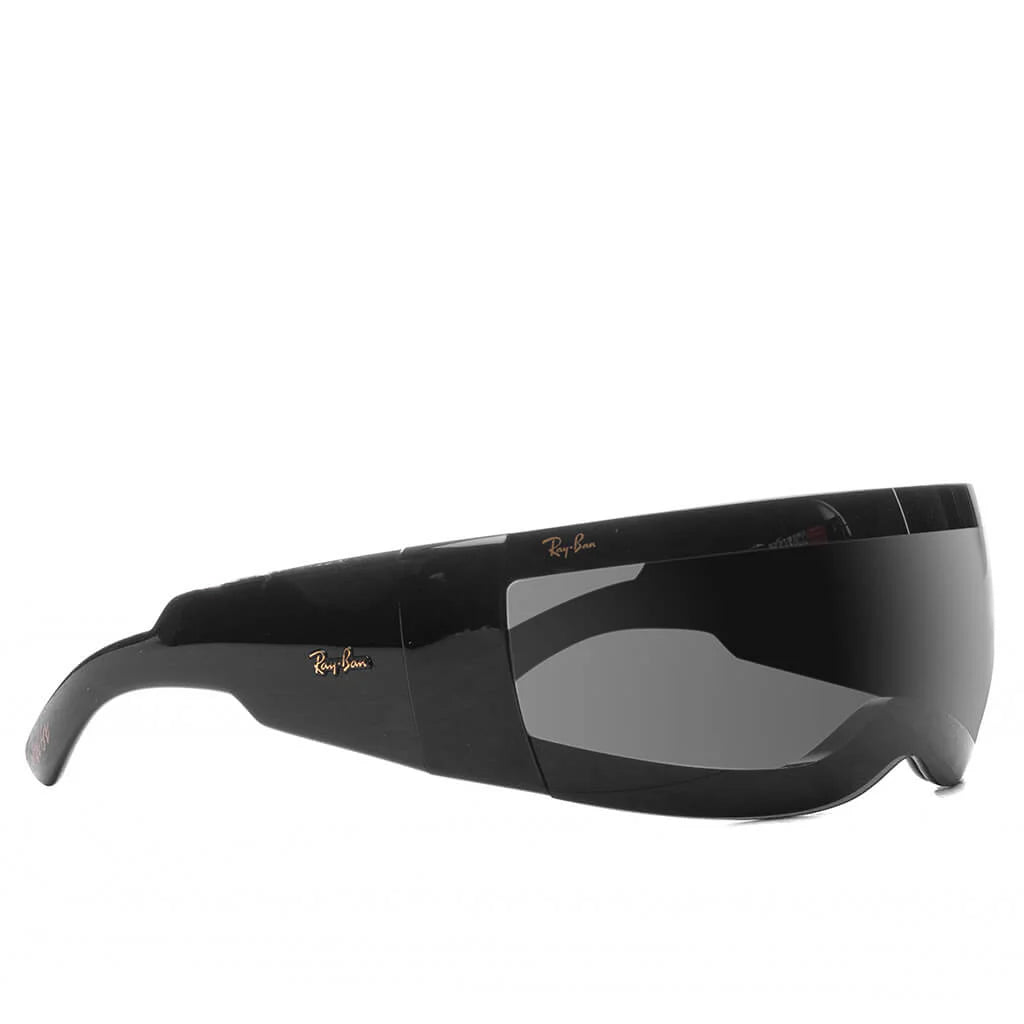 Ray Ban x AAP Rocky Ultra Wrap 002 Black Dark Grey