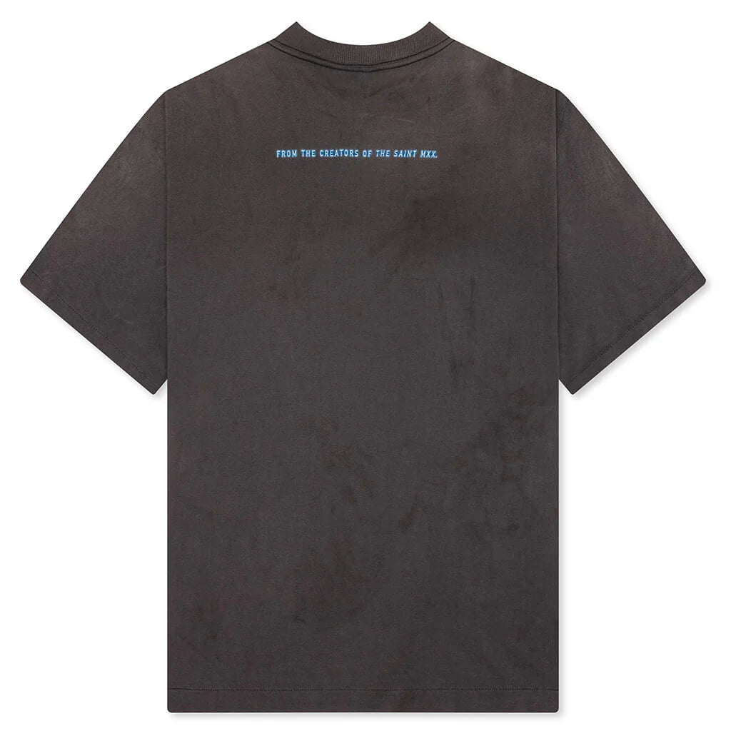 Saint M6 x The Matrix White Logo S S Tee Black
