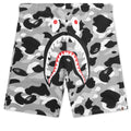 1ST Camo Shark Regular Fit Sweat Shorts Gray