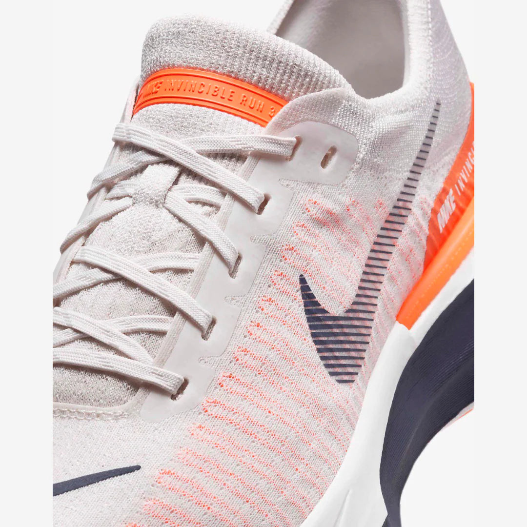 Nike Invincible Run 3 Laranja Branco