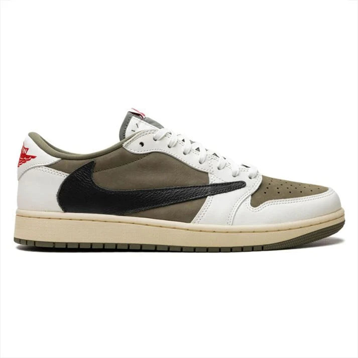 Nike Air Jordan 1 x Travis Scott Olive Sneakers