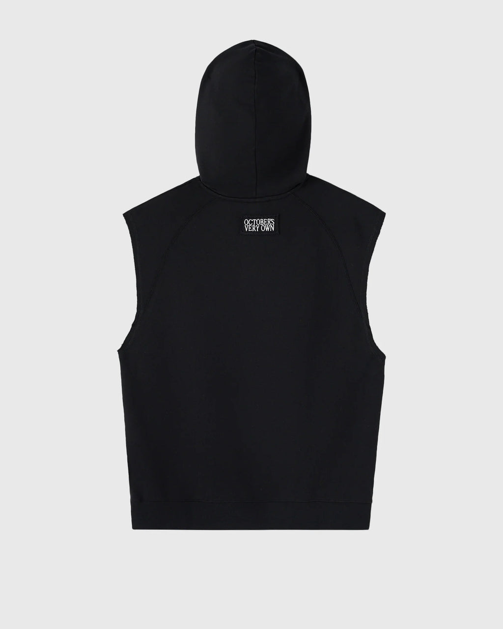 Sleeveless Training Hoodie Black