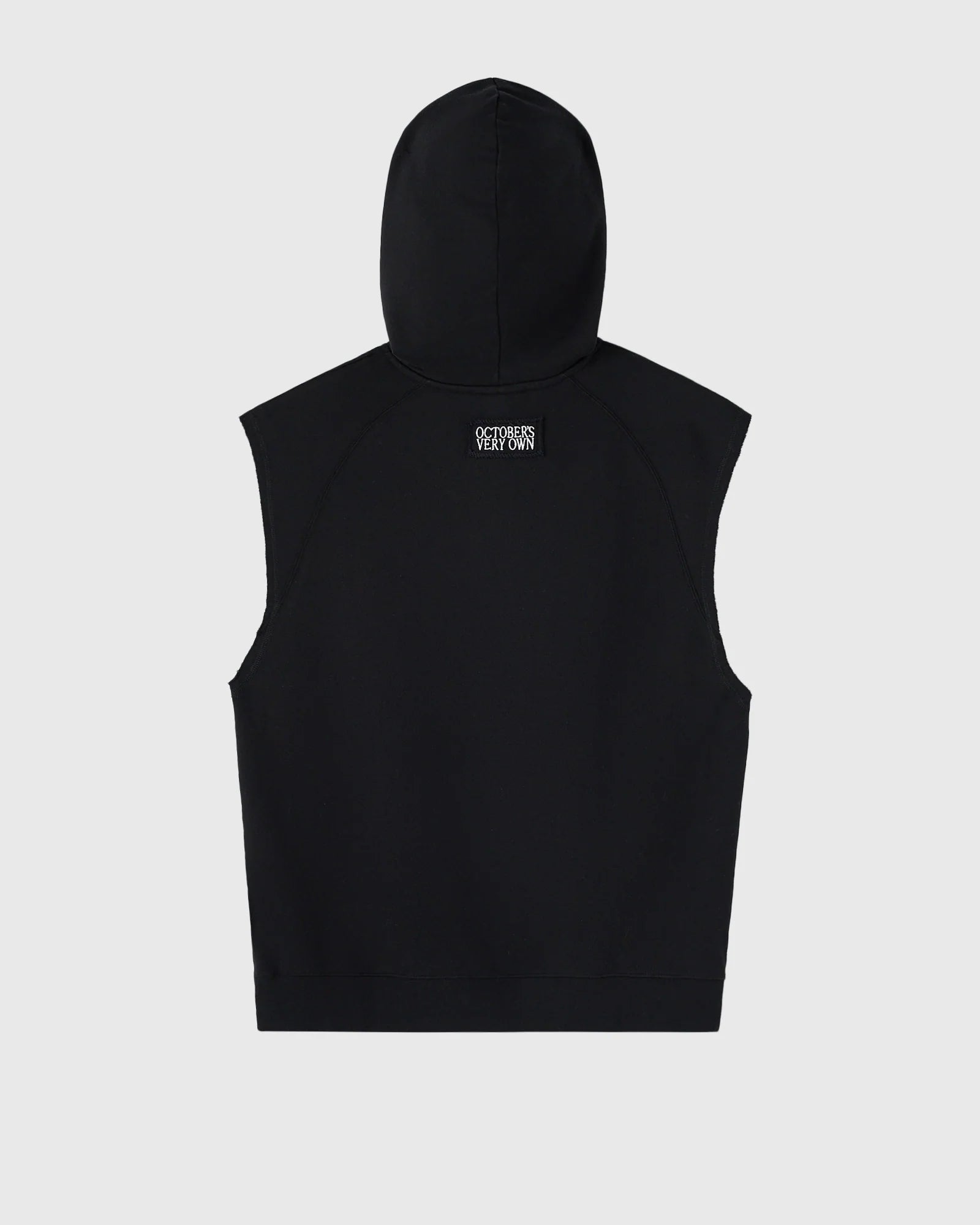 Sleeveless Training Hoodie Black