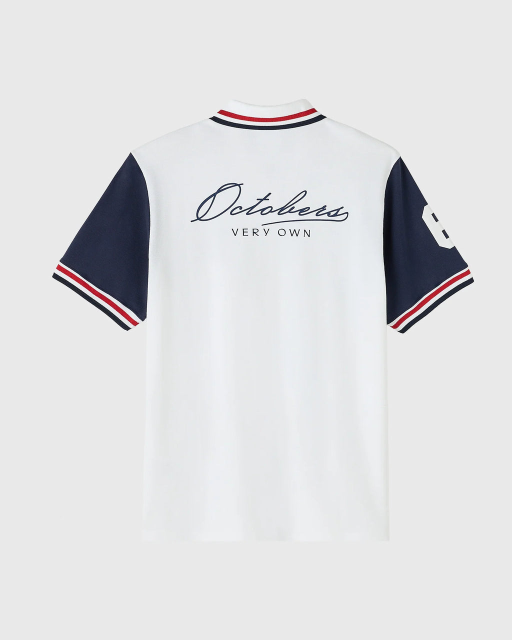 Quarter Zip Short Sleeve Polo White