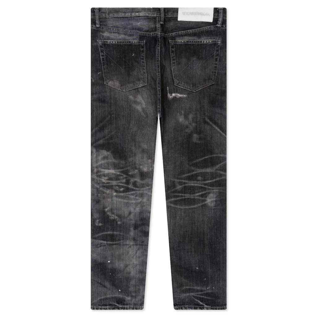 Savage Denim DP Mid Pants Black
