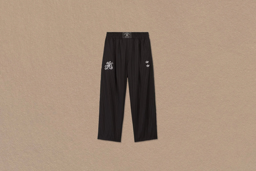 Adidas Originals x Willy Chavarria Pinstripe Track Pants Black